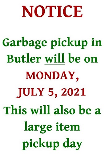 July 5 Trash Pickup